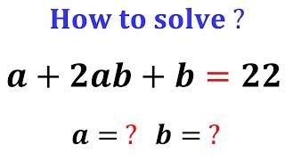 Germany - Math Olympiad Question | The BEST Trick