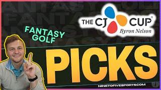 PGA DFS: The CJ Cup Byron Nelson 2024 PREVIEW [Core Plays, Profitable Approach, Values - DraftKings]