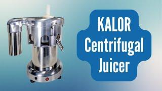 KALOR Commercial Juicer Demo | Affordable and Powerful