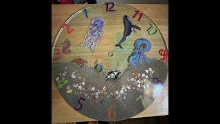 #125 Resin Clock Part 2