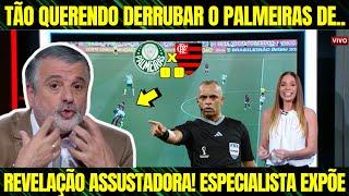 ESPECIALISTA REVELA VERDADE ASSUSTADORA! E CHOCANTE SOBRE ARBITRAGEM QUE PREJUDICOU O PALMEIRAS