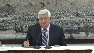 Palestinian leader Mahmoud Abbas: "He said that they are building on their land, the son of a dog"