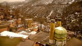 Iran's Masuleh; Snow companionship with stepped architecture