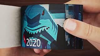 Evolution of King Shark Flip Book...@GLA XON FLIP BOOK