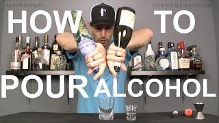 How To Free Pour Alcohol Without a Jigger - Bartending101