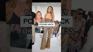 BLAKE LIVELY POSING HACK  For Effortless Photos #howtopose #pose #posingtips