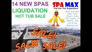 Get A Good Deal On A New Hot Tub During Our Liquidation Sale!