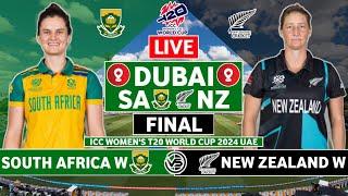 Womens T20 World Cup Final Live: South Africa W vs New Zealand W Live | SA W vs NZ W Live Commentary