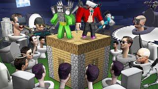 JJ and MIKEY vs SKIBIDI TOILETS ARMY in Minecraft! (Maizen)