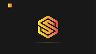 S Letter Logo Design In Polygon | Adobe Illustrator Tutorials | Graphic Hunters