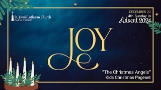 Kid's Christmas Pageant • December 22, 2024 • 9:30am