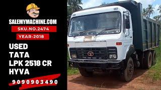 USED HYVA FOR SALE l USED TATA LPK 2518 CR, 10 WHEELER HYVA FOR SALE l SALEMYMACHINE