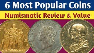 Most Popular Coins At Auction | 6 Rare Coins Numismatic Review & Value