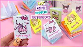 DIY - Mini Sanrio Notebooks -  Cute and Easy