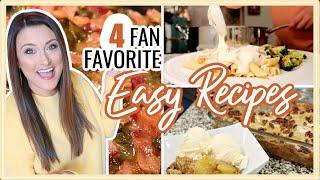 FAN FAVORITE RECIPES | EASIEST AND BEST! | HOLIDAY COOKING | Cook Clean And Repeat