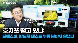 티에스이, 일본 후지쯔 독점 반도체 테스트 부품 국산화 !