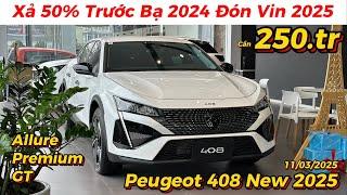 Tổng Hợp Chi Tiết Giá Xe Peugeot 408 2025 Các Phiên Bản Dịp Giữa Tháng 3  Chạy Số | Giá Xe Việt