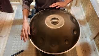 Demo of Yishama Pantam - D3 Minor/kurd 10 (Handpan)