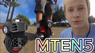 MTEN5 New Small Wheel from Begode! EUC Electric Unicycle first (2nd) impressions!