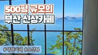 부산신상카페 500평 규모의 오션뷰 대형카페 추천 ｜부산핫플