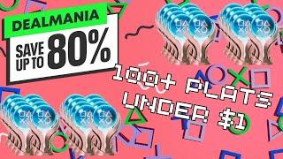 Get Over 100+ EASY Platinums for Under $1 Each! Dealmania Sale September 2024