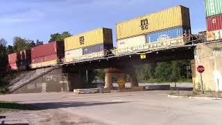 𝐑𝐚𝐢𝐥𝐟𝐚𝐧𝐧𝐢𝐧𝐠 𝐈𝐧 𝐀𝐮𝐭𝐮𝐦𝐧 𝐒𝟒𝐄𝟐: 4 Trains rolling over the Vandorf Bridge