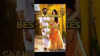 Top 10| Ram pothineni top10 best movies list| #top10 #blockbuster #ram pothineni #new movie #Filmiq