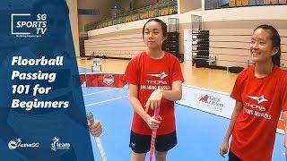 #Floorball101: Floorball Passing Techniques [Floorball for Beginners]