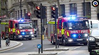 London Fire Brigade Responding with Lights and Sirens