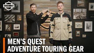 Harley-Davidson Men’s Quest Adventure Touring Motorcycle Gear Overview