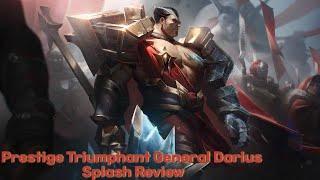 Prestige Triumphant General Darius Splash Art Review