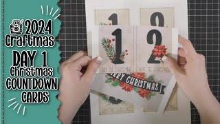 Craftmas Day 1 - Project Life Christmas Count Down Cards FREE DOWNLOAD