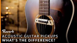 Choosing the Right Acoustic Guitar Pickup: Soundhole vs Transducer vs Mic vs Piezo | Reverb Demo