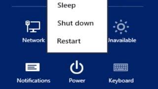 How to Shutdown Windows 8 (or Restart)