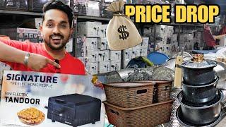 Price Drop Challenge Wholesale & Retail | Warsi Bazar Sabse Sasta Mumbra | Kitchen items in Mumbra