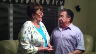 Peter Annone & Conni Lind-rehearsal for Summer 2012 Shows