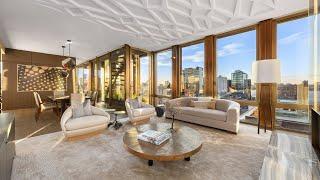 TOURING a Custom Duplex Penthouse w Amazing Views of NYC w Ryan Serhant | SERHANT. Signature