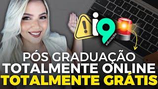  3 CURSOS de PÓS GRADUAÇÃO 100% ONLINE e GRATUITA pro BRASIL TODO | Mari Rel