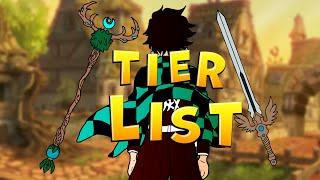 [RS] Tier list, обзор от худших до лучших саб классов в игре