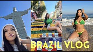 TRAVEL VLOG: BRAZIL | Helicopter Ride, Christ The Redeemer, Hang-Gliding In RIO + More