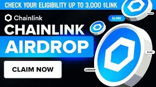 Crypto Airdrop | Chainlink Airdrop Claim Up To 3000 $LINK Tokens