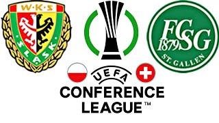 Śląsk 3-2 St. Gallen | CONFERENCE LEAGUE 2024/25