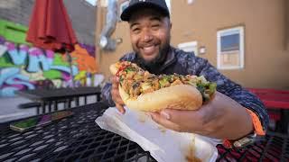 Halal Comfort Food! Salmon Cheesesteak, Fish Hoagie, Turkey Chops at Shelpots in Camden, NJ