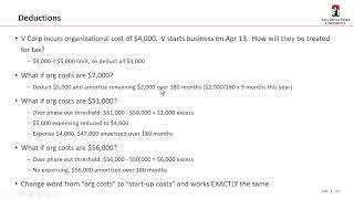 ACCTG 624 More Nondeductible Expenses