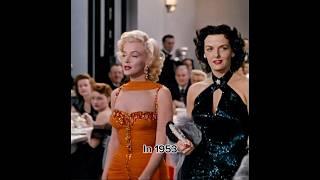 Marilyn Monroe’s Iconic Orange Dress Now And In 1953