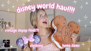 Disney World Haul 2024  + VINTAGE depop disney, florida parks, ebay, & more!