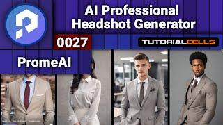 0027. AI Professional Headshot Generator in PromeAI ( AI art generator )