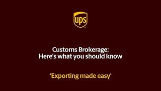 Shipping with a Customs Broker, what do I need to know?