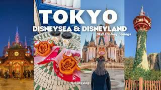 Visiting Tokyo Disneyland & DisneySea | NEW Fantasy spring + rides, Everything I ate | Japan VLOG