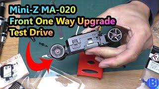 Mini-Z MA-020 Front One Way Upgrade Test Drive